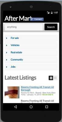 Emulate Android APK New York Classified Ads Free