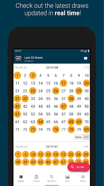 Run android online APK New York Lottery Quick Draw - Live Results  Stats from MyAndroid or emulate New York Lottery Quick Draw - Live Results  Stats using MyAndroid
