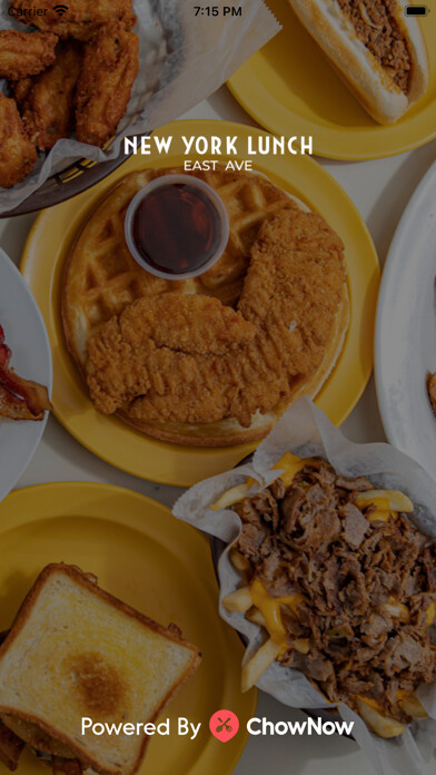 Emulate iPhone app New York Lunch - East Ave using MyAndroid