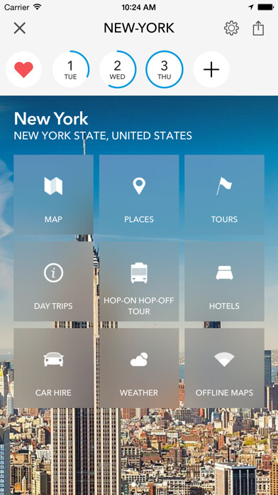 Emulate iPhone app New York Offline Map & City Guide using MyAndroid Emulate iPhone app New York Offline Map & City Guide using MyAndroid