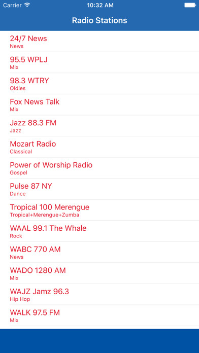 Emulate iPhone app New York Online Radio Music Streaming FM using MyAndroid Emulate iPhone app New York Online Radio Music Streaming FM using MyAndroid