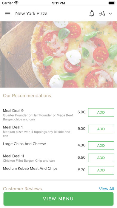Emulate iPhone app New York Pizza Cardiff, using MyAndroid Emulate iPhone app New York Pizza Cardiff, using MyAndroid