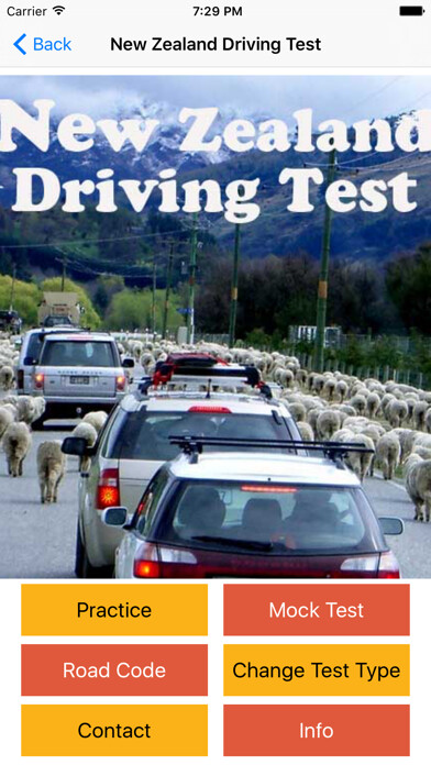 Emulate iPhone app New Zealand Driving Test Preparation NZTA - NZ Theory Driving Test for Car, Motorcycle, Heavy Vehicle - 400 Questions using MyAndroid