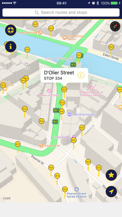 Emulate iPhone app Nexbus Dublin using MyAndroid Emulate iPhone app Nexbus Dublin using MyAndroid