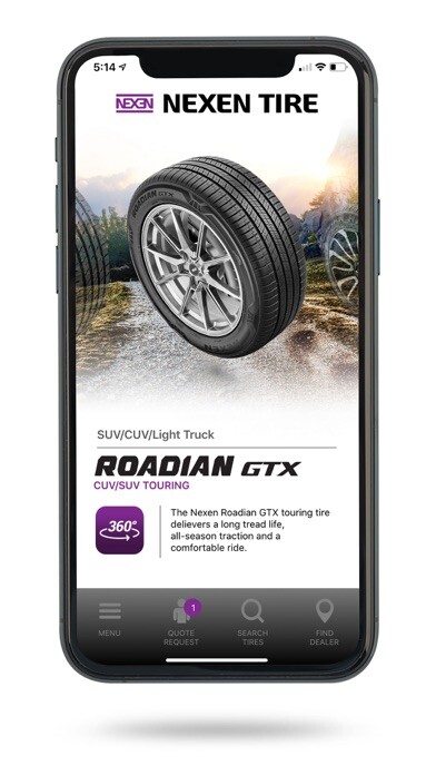 Emulate iPhone app NEXEN TIRE USA using MyAndroid Emulate iPhone app NEXEN TIRE USA using MyAndroid