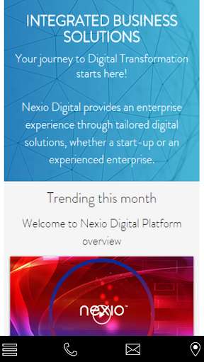 Run android online APK Nexio Digital from MyAndroid or emulate Nexio Digital using MyAndroid