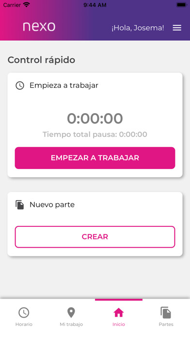 Emulate iPhone app Nexo Gest using MyAndroid Emulate iPhone app Nexo Gest using MyAndroid