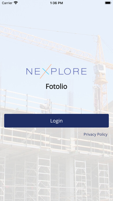 Emulate iPhone app Nexplore Fotolio using MyAndroid