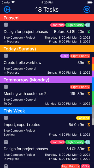 Emulate iPhone app Next2Do using MyAndroid Emulate iPhone app Next2Do using MyAndroid
