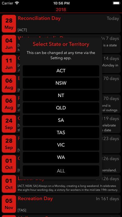 Emulate iPhone app Next Aussie Holiday using MyAndroid