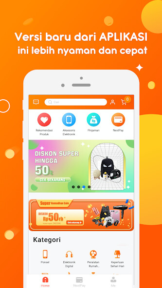 Run android online APK NextCool from MyAndroid or emulate NextCool using MyAndroid