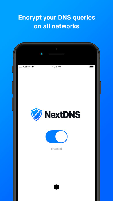 Emulate iPhone app NextDNS using MyAndroid