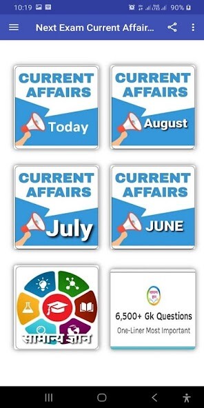 Run android online APK Next Exam Current Affairs  Gk from MyAndroid or emulate Next Exam Current Affairs  Gk using MyAndroid