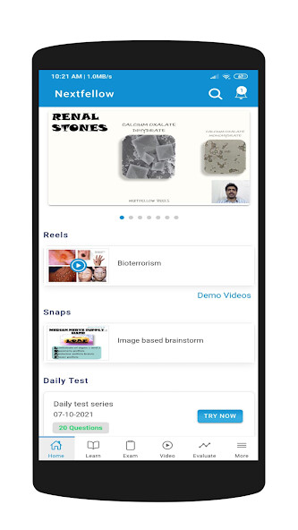 Run android online APK Nextfellow - NEET PG from MyAndroid or emulate Nextfellow - NEET PG using MyAndroid