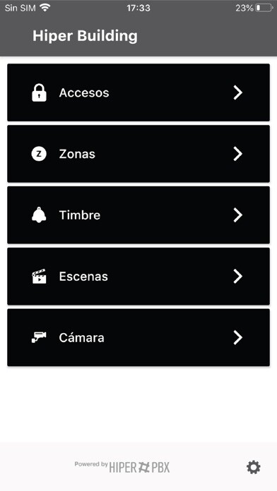Emulate iPhone app Next HiperBuilding using MyAndroid