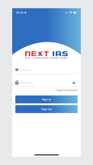 Emulate iPhone app NEXT IAS using MyAndroid Emulate iPhone app NEXT IAS using MyAndroid