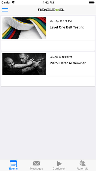 Emulate iPhone app Next Level Krav Maga using MyAndroid Emulate iPhone app Next Level Krav Maga using MyAndroid