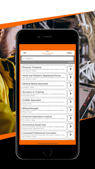 Emulate iPhone app Next Level Technician using MyAndroid