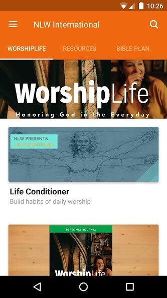 Emulate iPhone app Next Level Worship App using MyAndroid Emulate iPhone app Next Level Worship App using MyAndroid