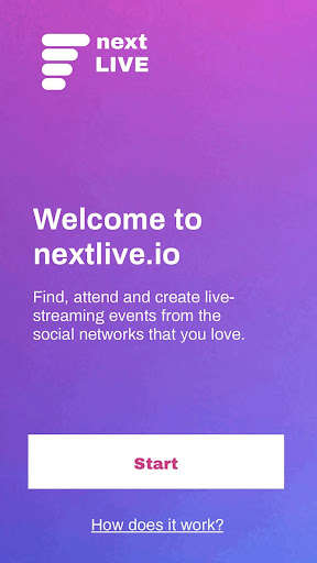 Run android online APK nextLIVE from MyAndroid or emulate nextLIVE using MyAndroid