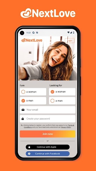 Run android online APK NextLove from MyAndroid or emulate NextLove using MyAndroid