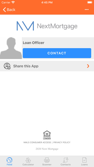 Emulate iPhone app NextMortgage using MyAndroid Emulate iPhone app NextMortgage using MyAndroid