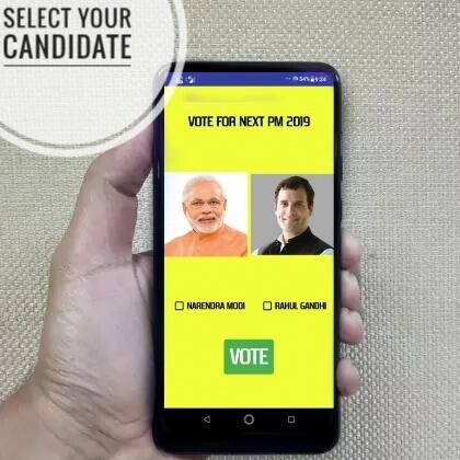 Run android online APK Next PM 2019 - Vote For Next PM Of India 2019 from MyAndroid or emulate Next PM 2019 - Vote For Next PM Of India 2019 using MyAndroid