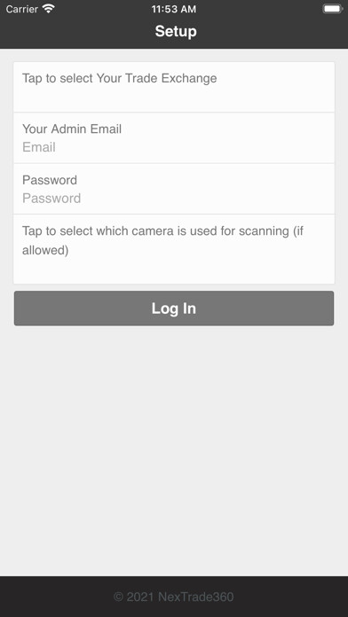 Emulate iPhone app NexTrade360 POS Authorizations using MyAndroid