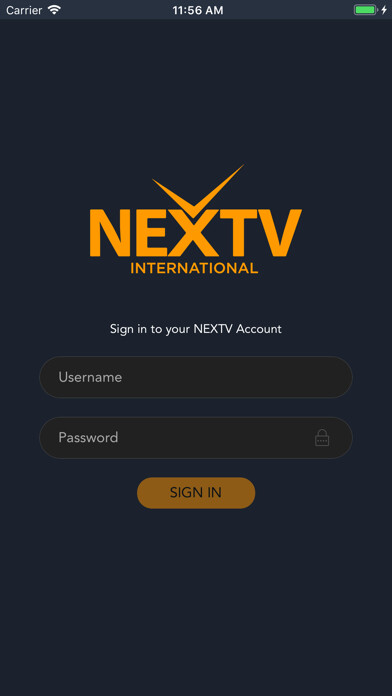 Emulate iPhone app Nextv International using MyAndroid Emulate iPhone app Nextv International using MyAndroid