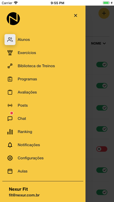 Emulate iPhone app Nexur Trainer using MyAndroid
