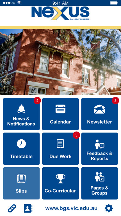 Emulate iPhone app Nexus Ballarat Grammar using MyAndroid Emulate iPhone app Nexus Ballarat Grammar using MyAndroid