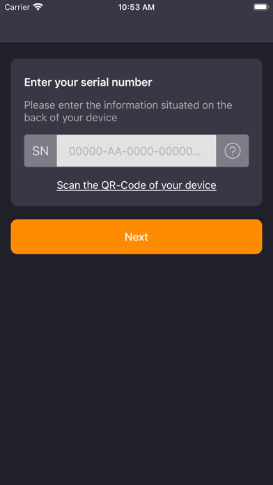 Emulate iPhone app Nexxtender Mobile using MyAndroid