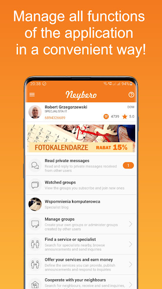 Run android online APK Neybero from MyAndroid or emulate Neybero using MyAndroid