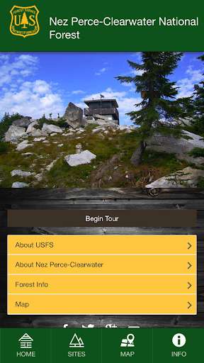 Run android online APK Nez Perce-Clearwater NF from MyAndroid or emulate Nez Perce-Clearwater NF using MyAndroid