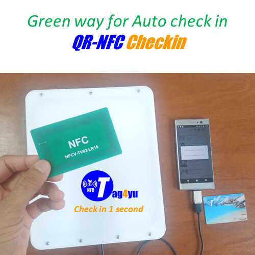 Run android online APK NFC Checkin from MyAndroid or emulate NFC Checkin using MyAndroid