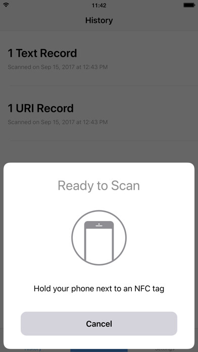 Emulate iPhone app NFC Scanner using MyAndroid Emulate iPhone app NFC Scanner using MyAndroid