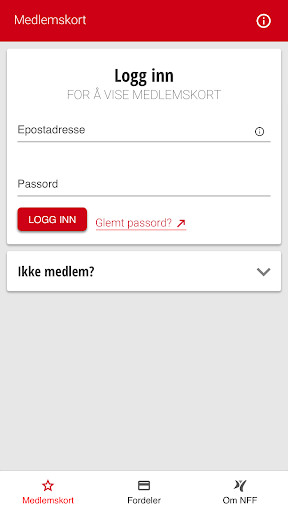 Run android online APK NFF Medlem from MyAndroid or emulate NFF Medlem using MyAndroid