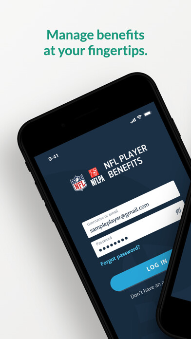 Emulate iPhone app NFL Player Benefits using MyAndroid Emulate iPhone app NFL Player Benefits using MyAndroid