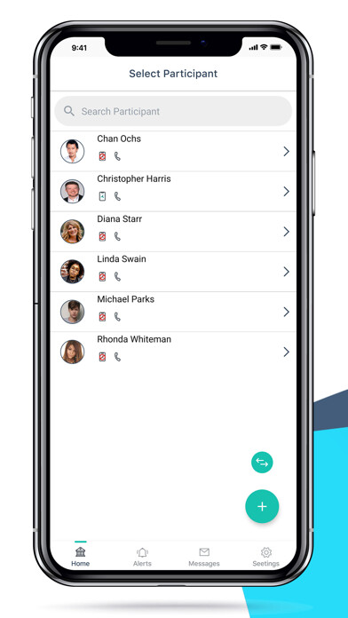 Emulate iPhone app nform Court Communication App using MyAndroid
