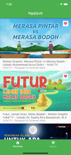 Run android online APK Ngajiyuk from MyAndroid or emulate Ngajiyuk using MyAndroid