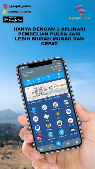 Run android online APK Nganjuk Pulsa from MyAndroid or emulate Nganjuk Pulsa using MyAndroid