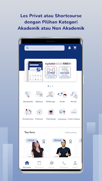 Run android online APK Ngelesin from MyAndroid or emulate Ngelesin using MyAndroid
