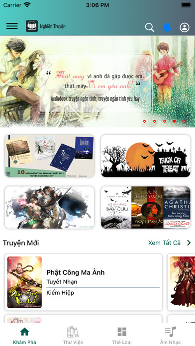 Emulate iPhone app Nghiện Truyện using MyAndroid Emulate iPhone app Nghiện Truyện using MyAndroid