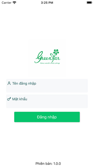 Emulate iPhone app Ngôi sao xanh - Xe hút using MyAndroid