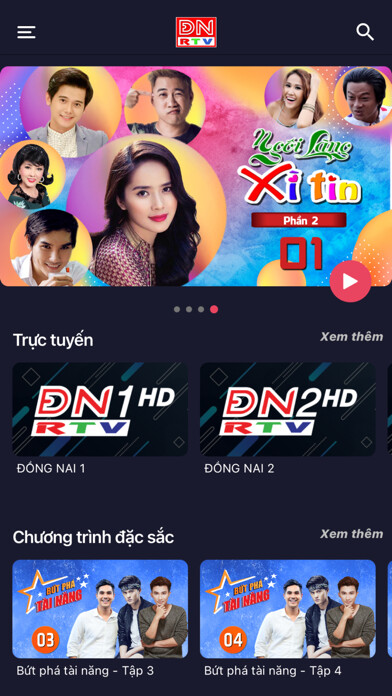 Emulate iPhone app Đồng Nai TV using MyAndroid Emulate iPhone app Đồng Nai TV using MyAndroid