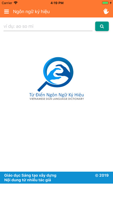 Emulate iPhone app Ngôn Ngữ Ký Hiệu using MyAndroid Emulate iPhone app Ngôn Ngữ Ký Hiệu using MyAndroid