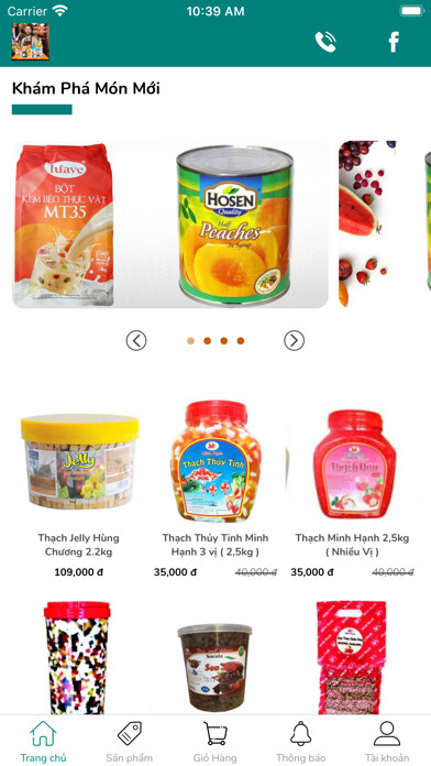 Emulate iPhone app Nguyên Liệu Pha Chế Việt Nam using MyAndroid Emulate iPhone app Nguyên Liệu Pha Chế Việt Nam using MyAndroid