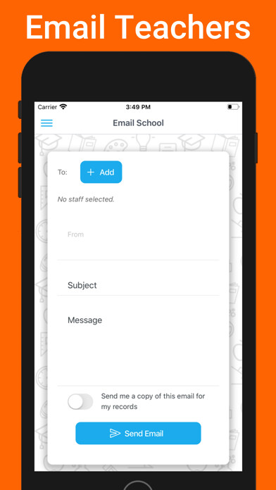 Emulate iPhone app NHA Parent Portal using MyAndroid