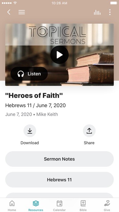 Emulate iPhone app NHCChurch using MyAndroid