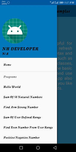 Run android online APK NH C++ Program Examples from MyAndroid or emulate NH C++ Program Examples using MyAndroid